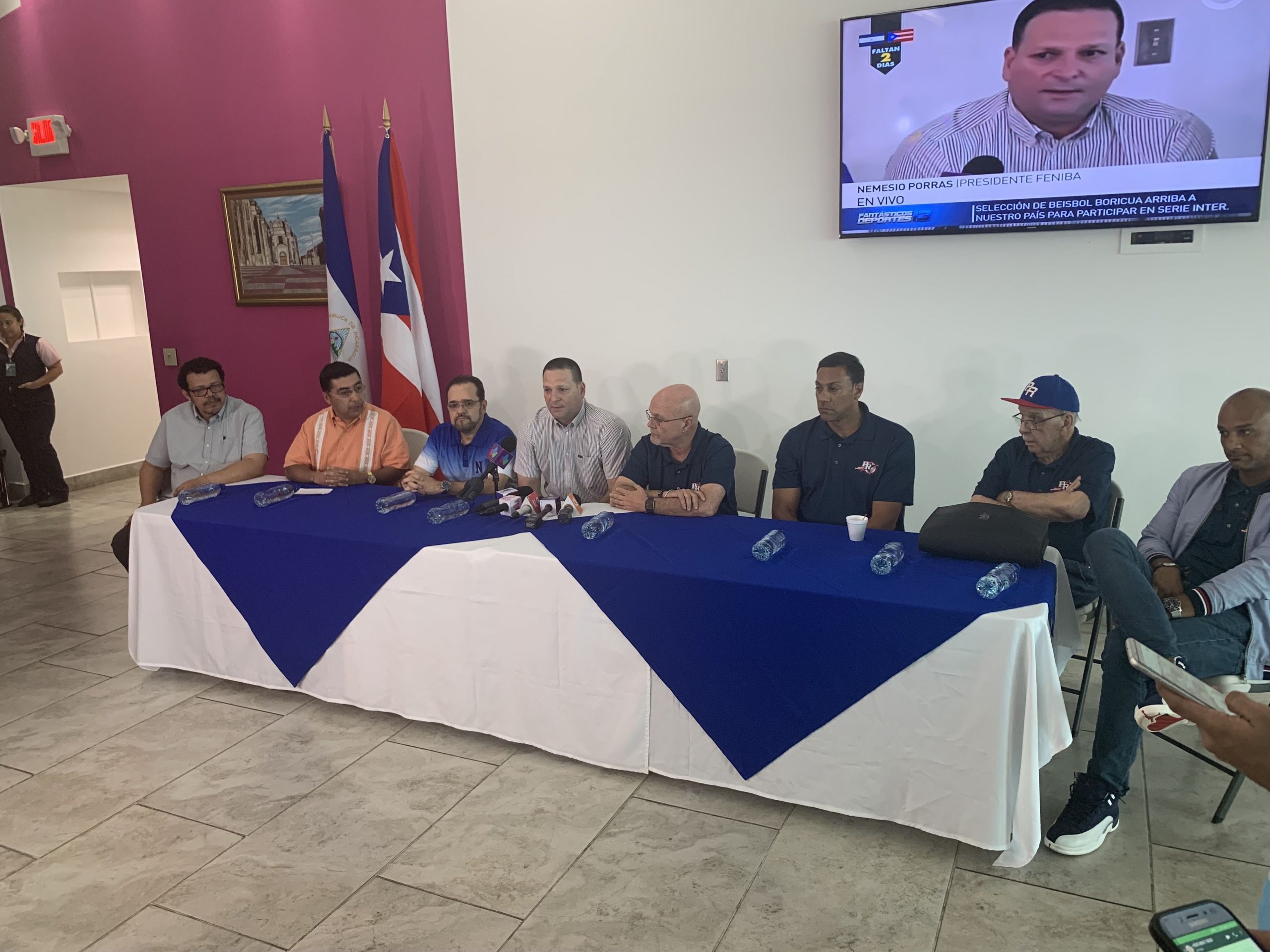 Llega a Nicaragua el Equipo Nacional de Puerto Rico