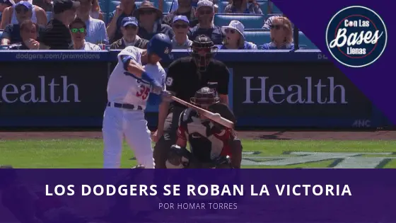 Los Dodgers se roban la victoria