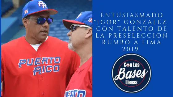 Entusiasmado ‘Igor’ González con talento de Preselección rumbo a Lima 2019