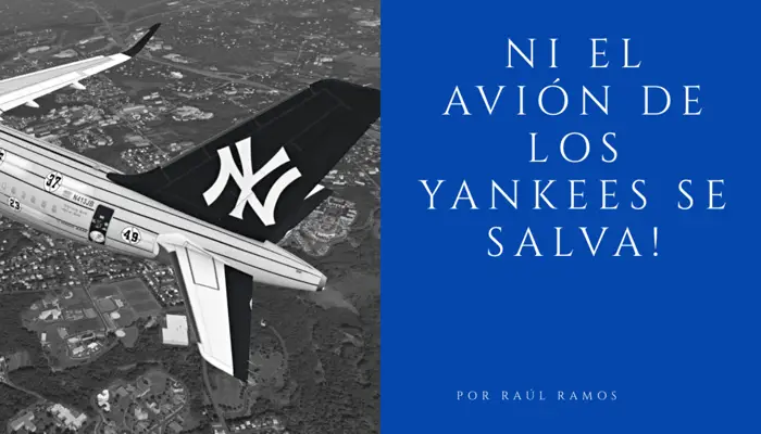 Avion de los Yankees