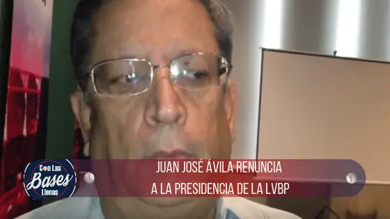 Juan José Ávila renuncia a la Presidencia de la LVBP