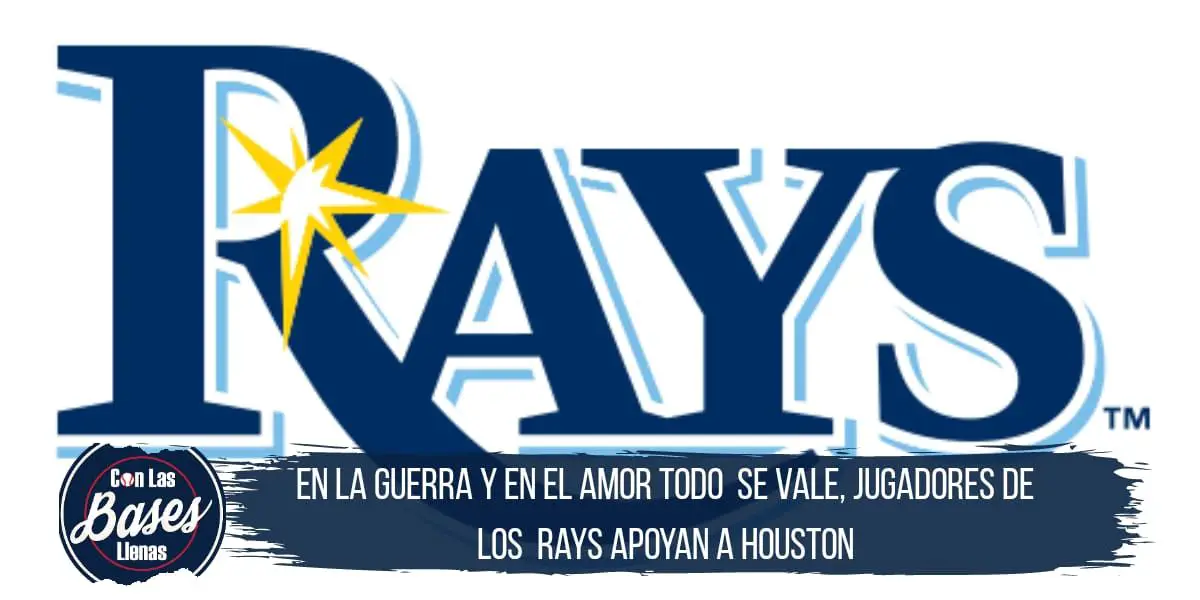 Los Rays de Tampa Bay expresaron de una manera muy particular su apoyo al equipo de los Astros de Houston, el equipo de la Florida realizó un comentario en Instagram en la publicación donde los Astros celebraban su pase al campeonato