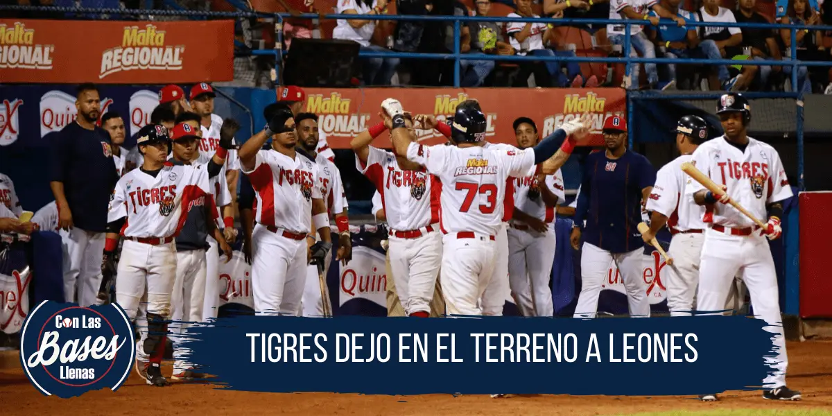 Tigres de Aragua contra Leones del Caracas