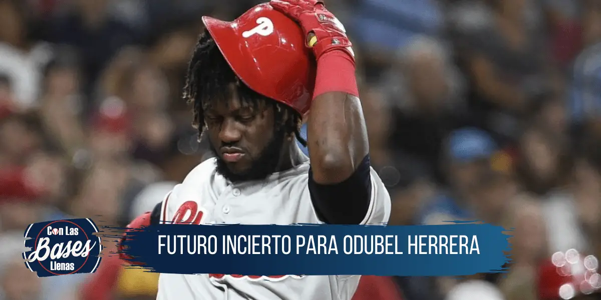 Odubel Herrera con un futuro incierto en Philadelphia