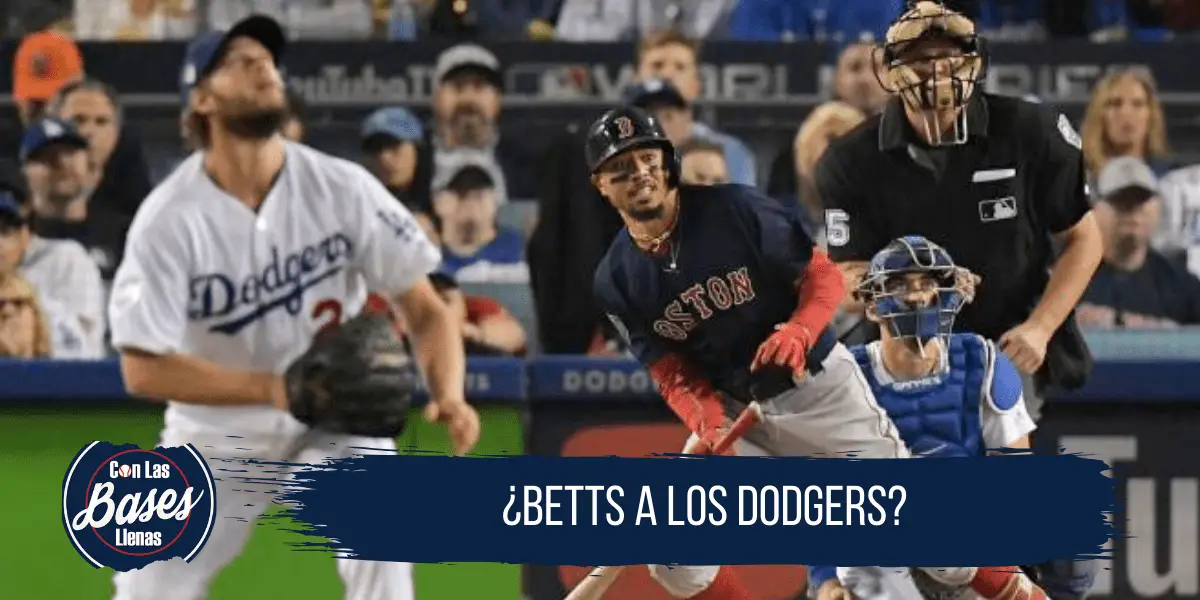 Dodgers y Medias Rojas en negociaciones por Mookie Betts