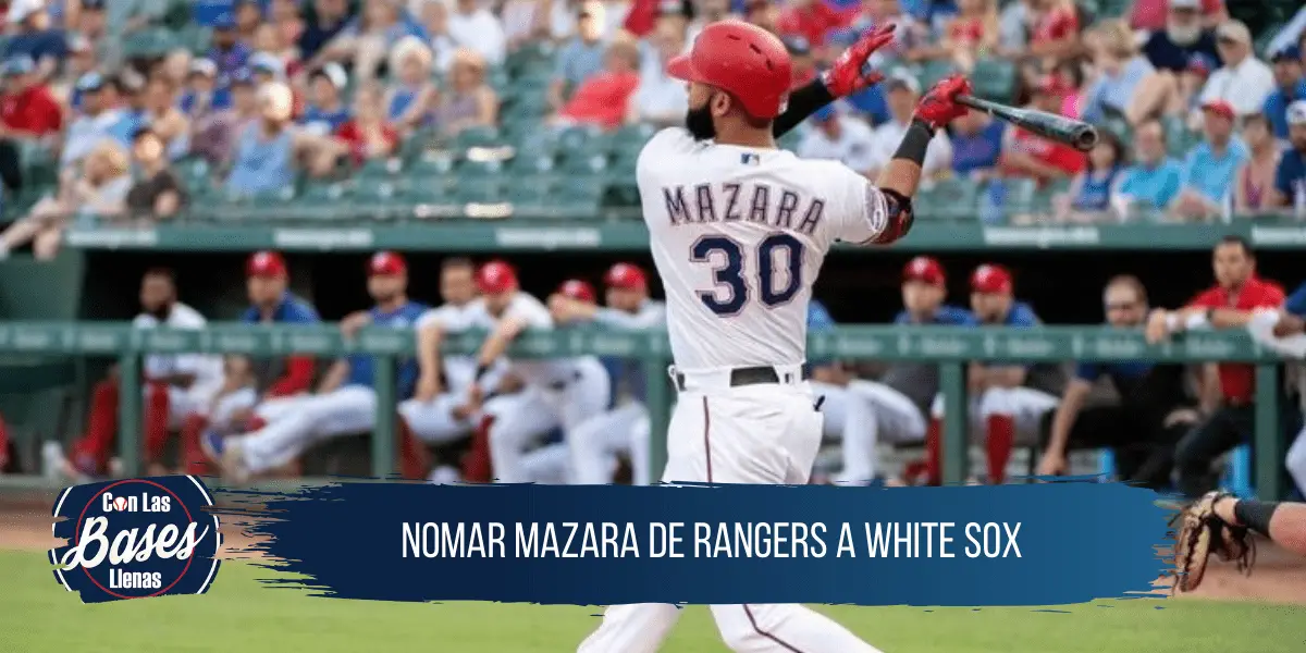 El dominicano, Nomar Mazara, se va los Medias Blancas de Chicago