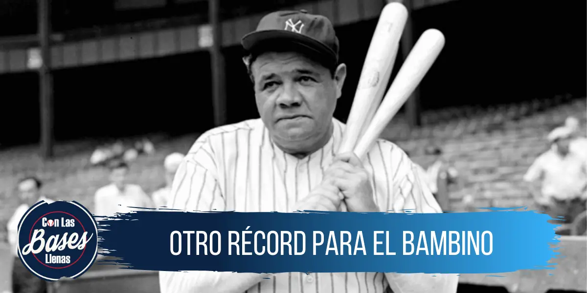 Babe Ruth rompe otro récord vendiendo bate por más de un millón de dólares