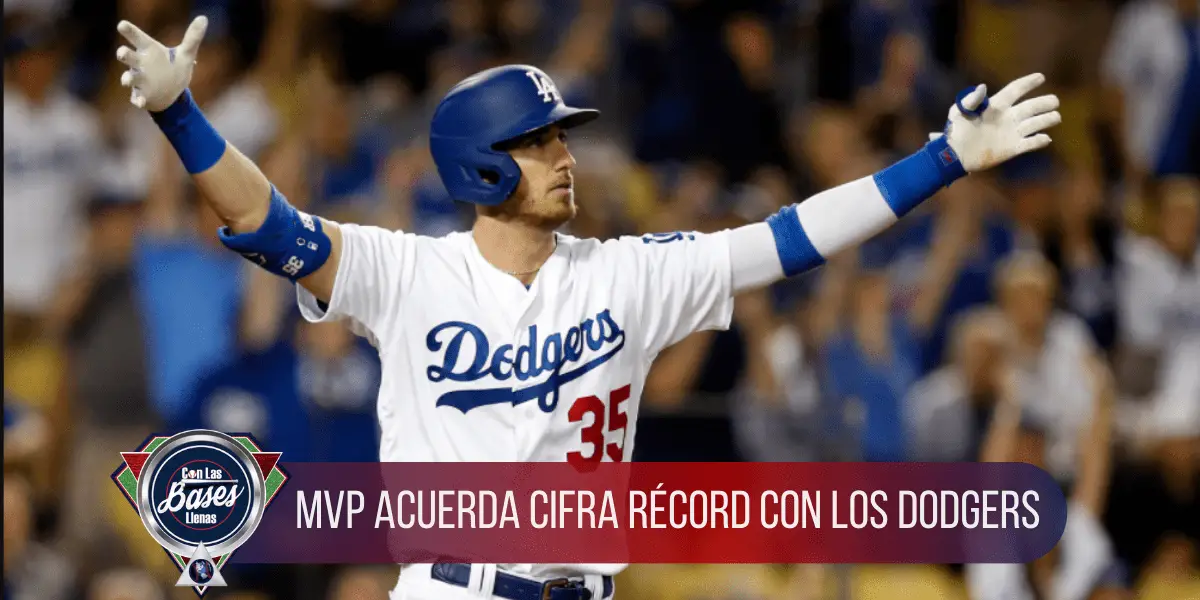 Cody Bellinger acuerda cifra récord para evitar arbitraje con los Dodgers de Los Angeles.