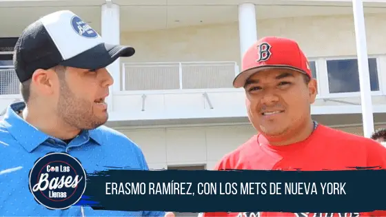 Erasmo Ramírez firma con Los Mets de Nueva York