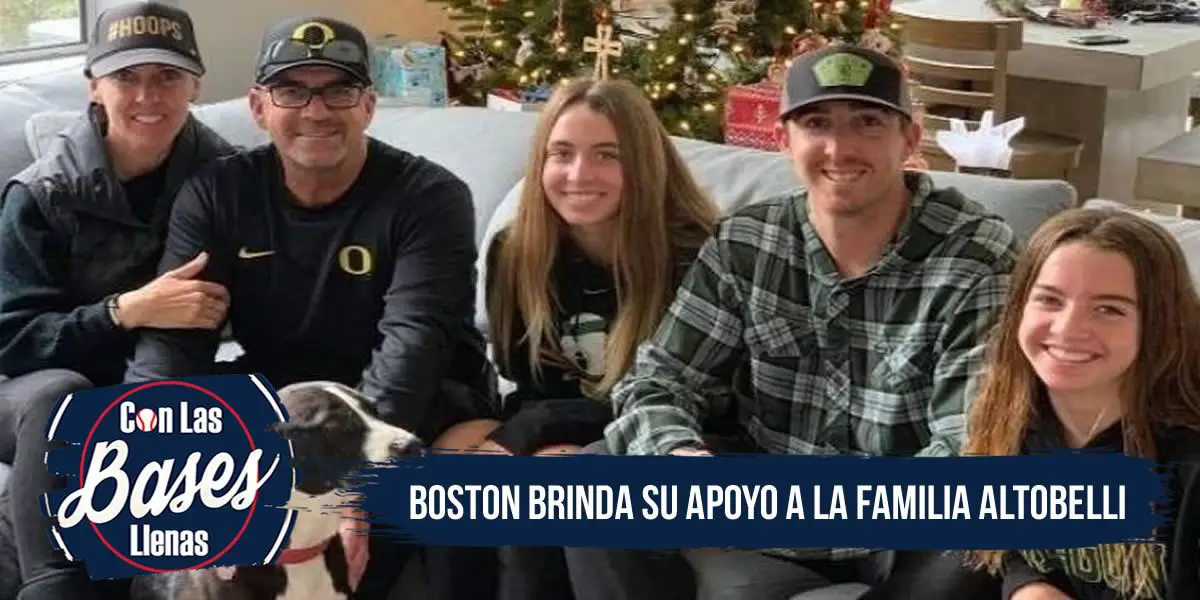 Los Boston Red Sox acompañan en su dolor a la familia Altobelli