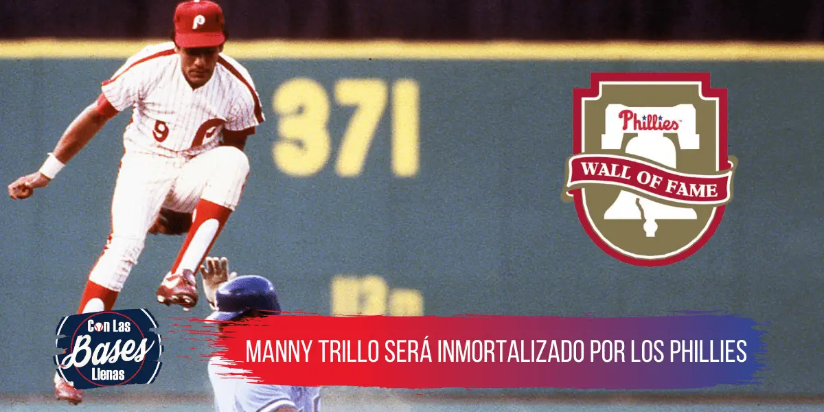 Manny Trillo será exaltado al Salón de la Fama de los Phillies