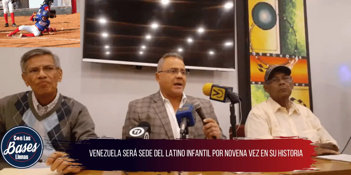 Venezuela será sede del latino infantil por novena vez en su historia