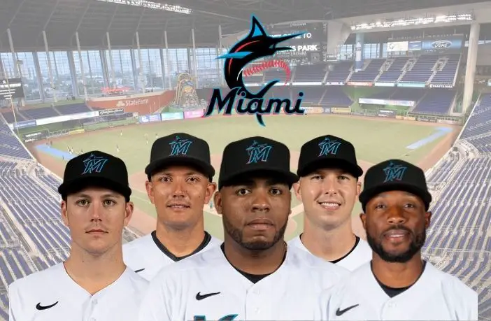 Un lineup de los Marlins de Miami para la temporada 2021 de la MLB con mucha juventud