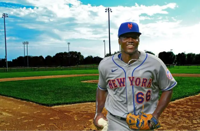 El lanzador dominicano de los Mets, Franklyn Kilomé habló sobre su nuevo lanzamiento y las personas que lo ayudaron en su preparació.