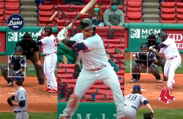 Christian Vazquez le da la ventaja a los Red Sox con jonrón (VIDEO)