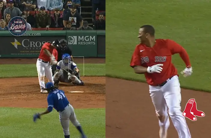 MLB: Rafael Devers fue el héroe de la noche en Boston (VIDEO)