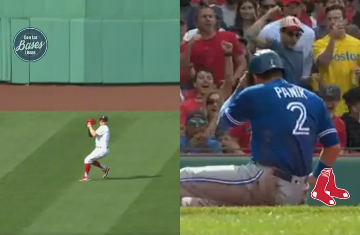 MLB: Kike Hernández hace increíble out desde los jardines (VIDEO)