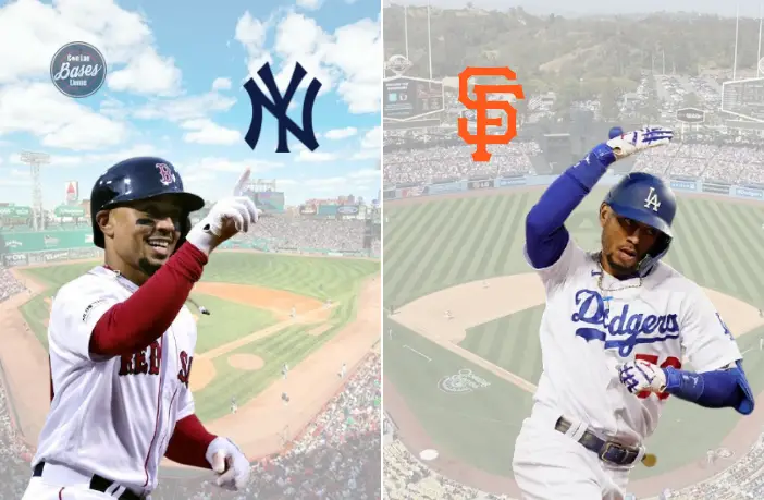 Mookie Betts elige mejor rivalidad entre Yankees-Boston y Dodgers-Giants