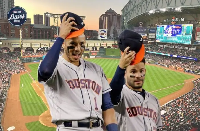 Lineup histórico de Latinos en los Astros de Houston