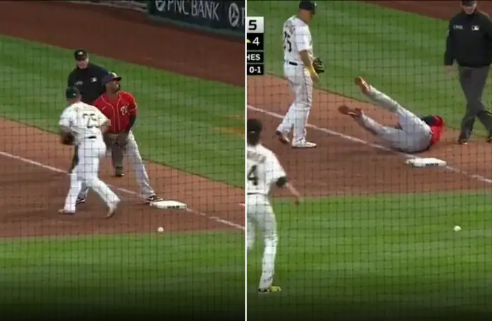 MLB: Alcides Escobar recibe un pelotazo "donde más duele" (VIDEO)