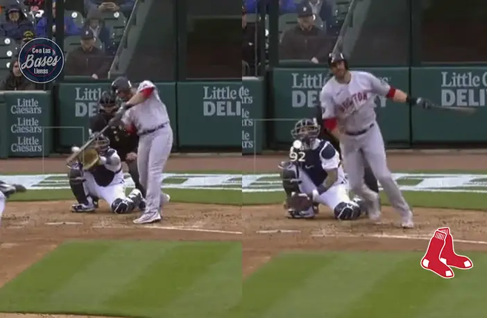 Red Sox: JD Martínez conecta su primer jonrón de 2022 (VIDEO)