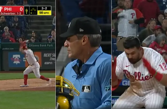 MLB: Kyle Schwarber "explota" contra Ángel Hernández (VIDEO)