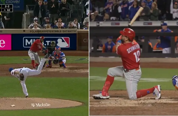 MLB: Kyle Schwarber pega HR con rodilla en el suelo a Scherzer (VIDEO)