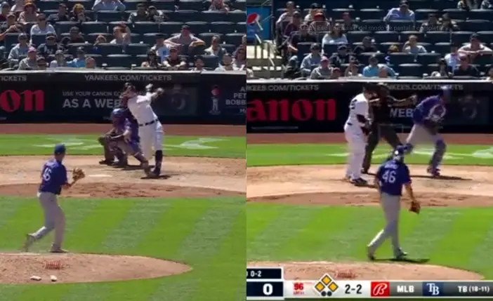 MLB Novato de Rangers secó a Aaron Judge y Anthony Rizzo con par de K's (VIDEO)