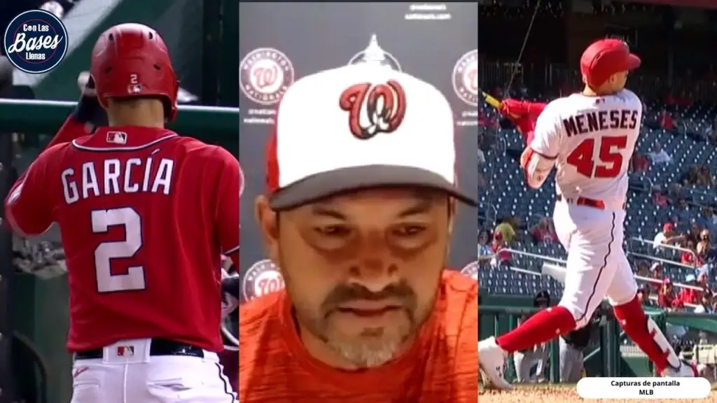 MLB: Dave Martínez actualizó sobre Luis García y Joey Meneses