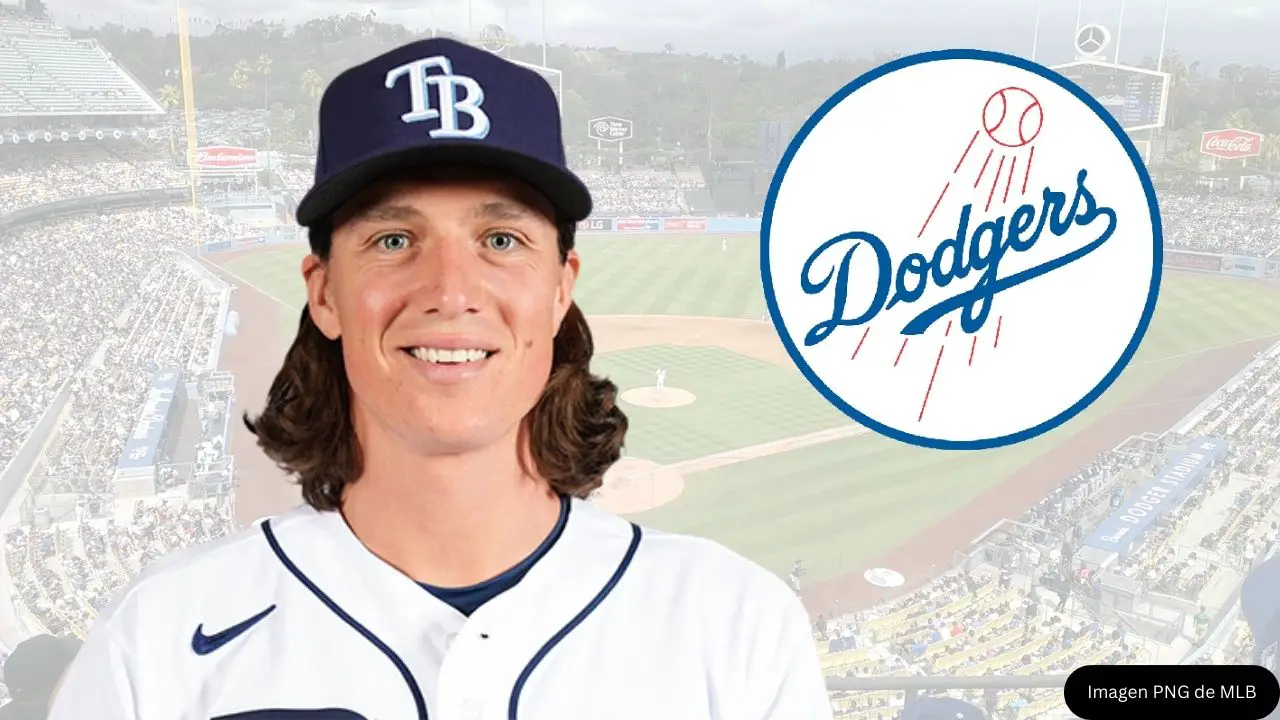 Tyler Glasnow firma extensión de contrato millonaria con Dodgers