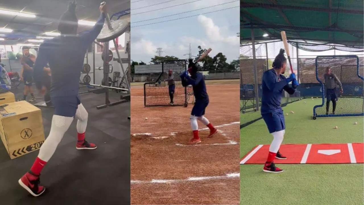Ronald Acuña Jr. desarrolla nuevo talento para MLB 2024 (VIDEO)