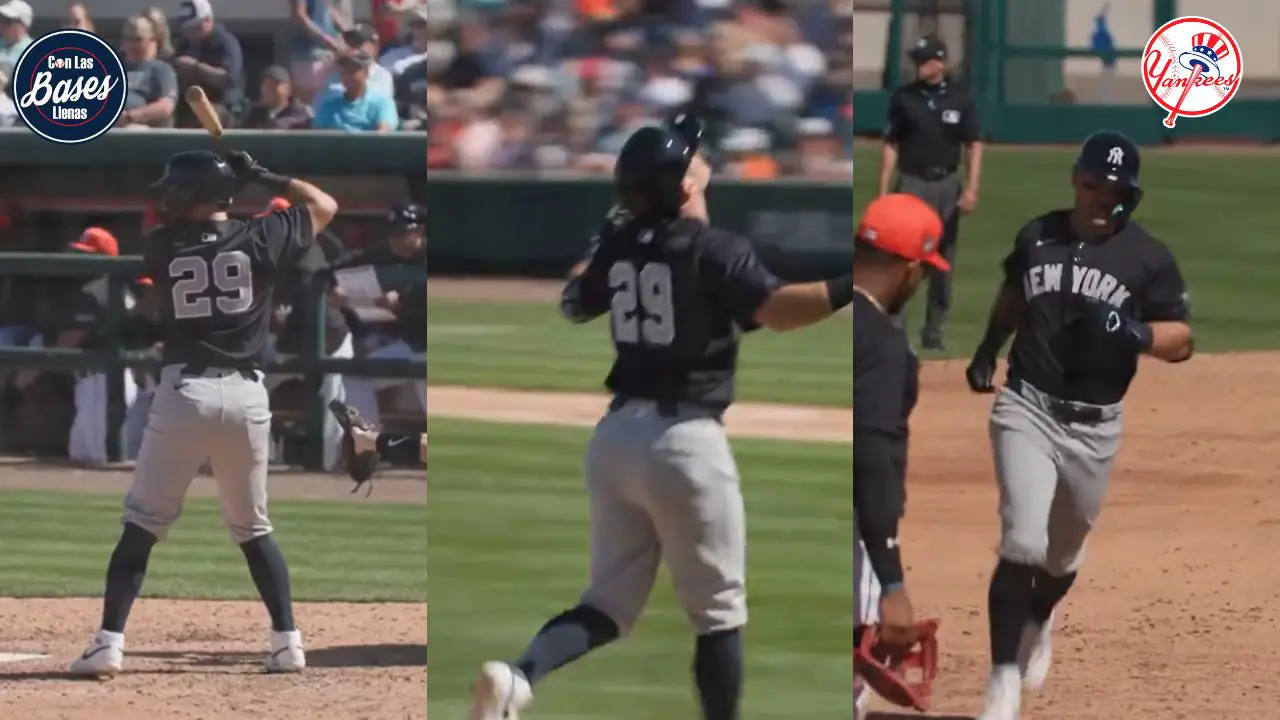 Yankees: Luis Torrens y Jorbit Vivas pegan HR´s en ST (VIDEO)