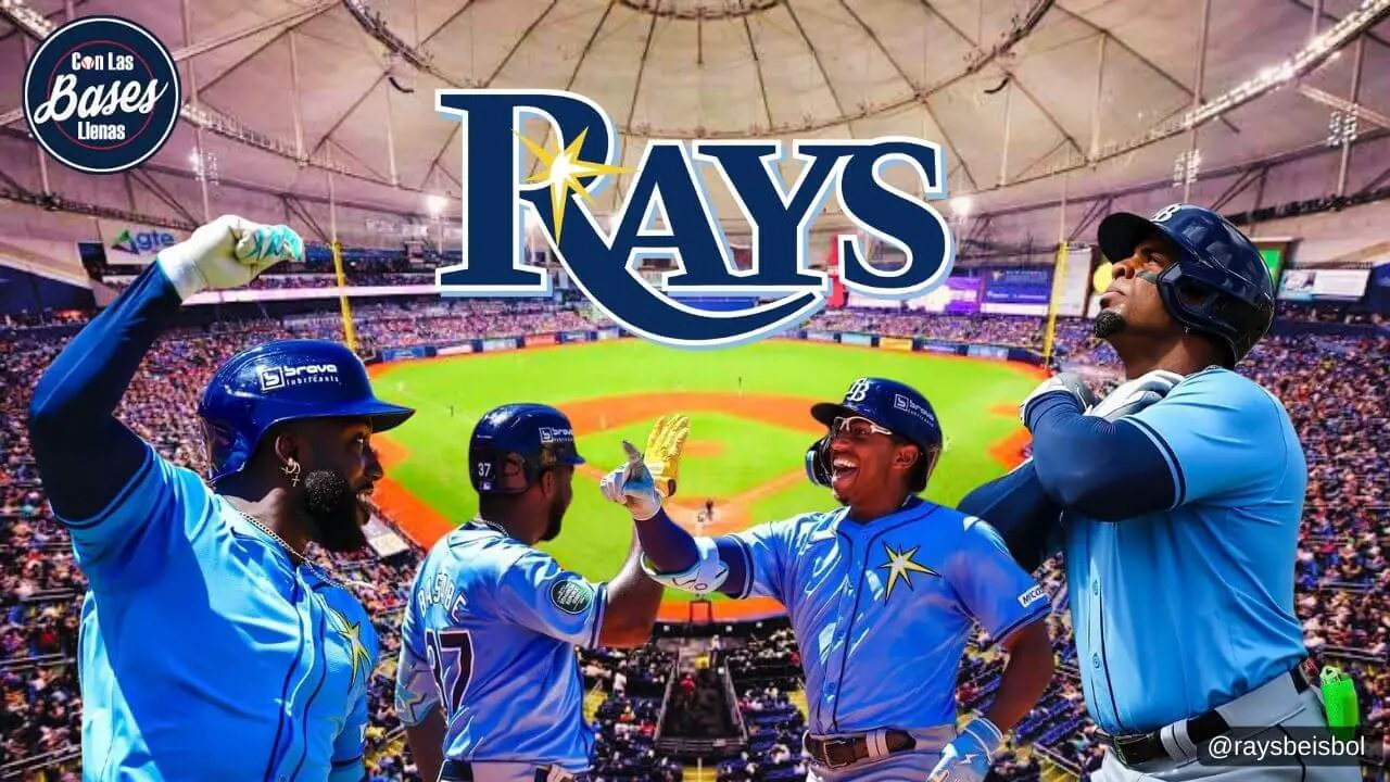 La alineación de los Rays de Tampa Bay para la temporada 2024