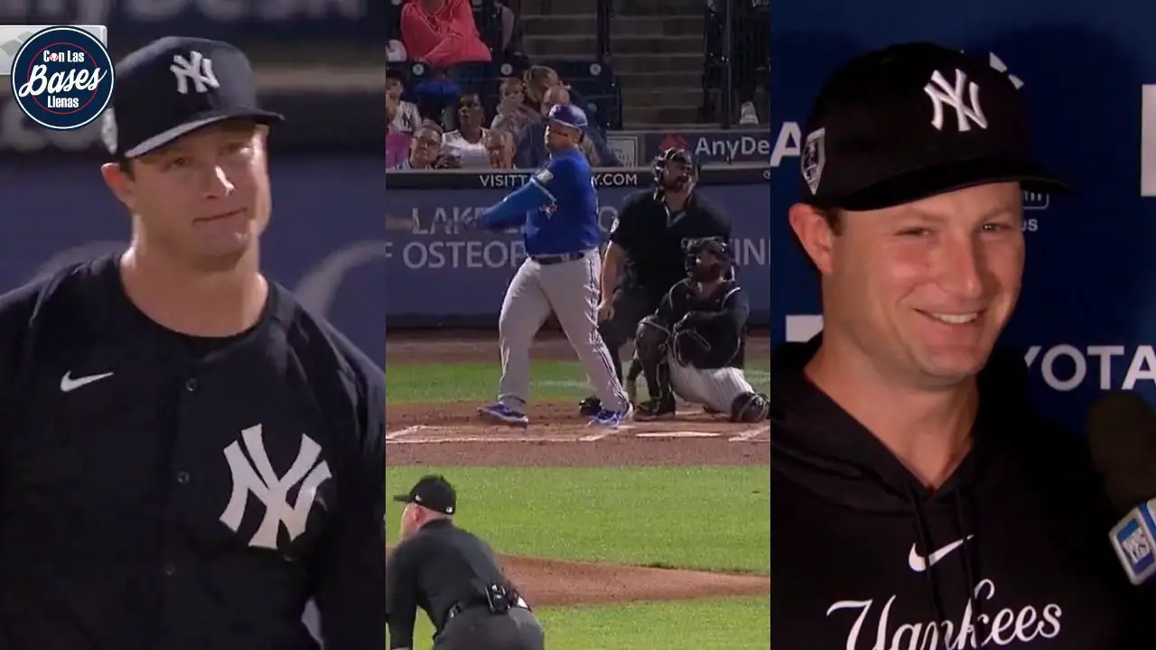 Yankees: Gerrit Cole no fue "fan" de batflip que recibió de Toronto
