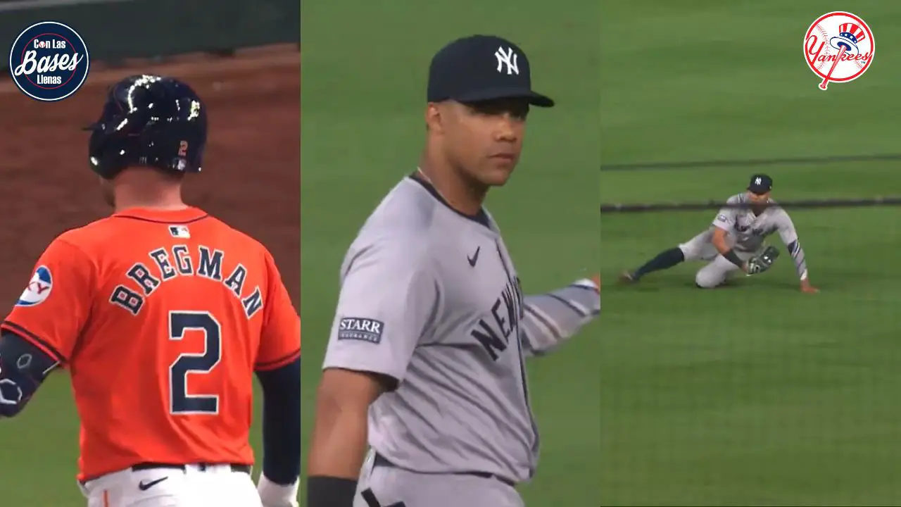 Yankees: Juan Soto luce su guante vs Astros (VIDEO)