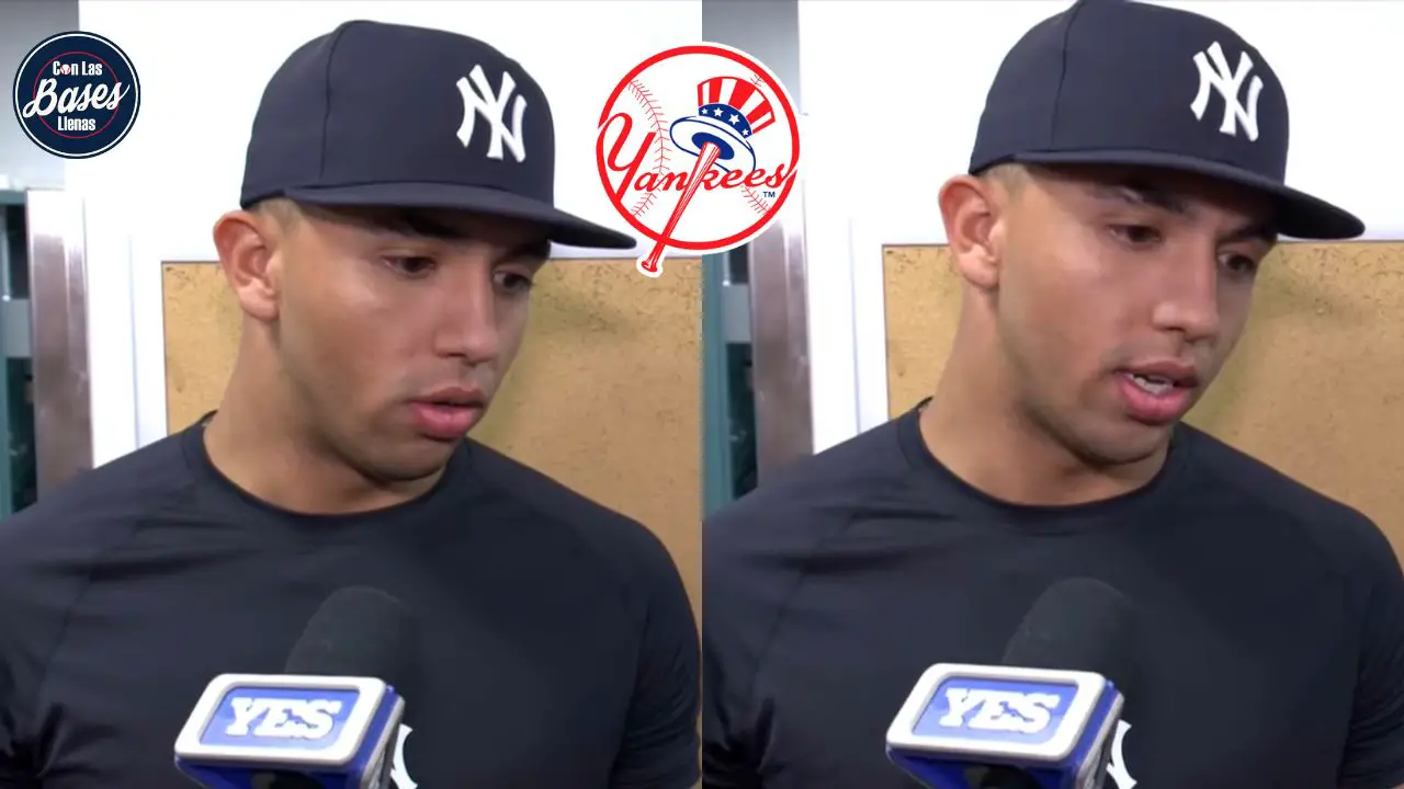 Yankees: Oswald Peraza habla de su ausencia por lesión