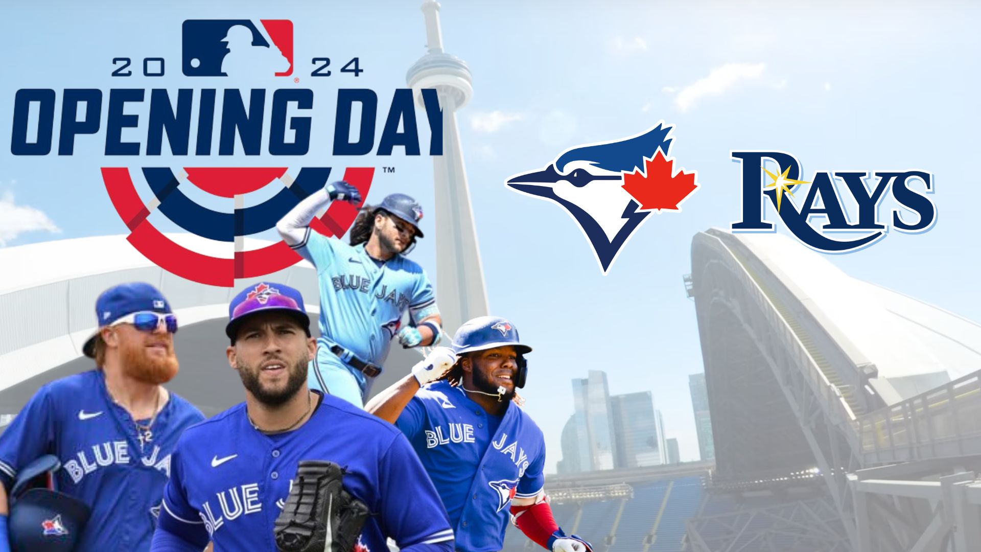 Alienación de los Blue Jays de Toronto para el Opening Day