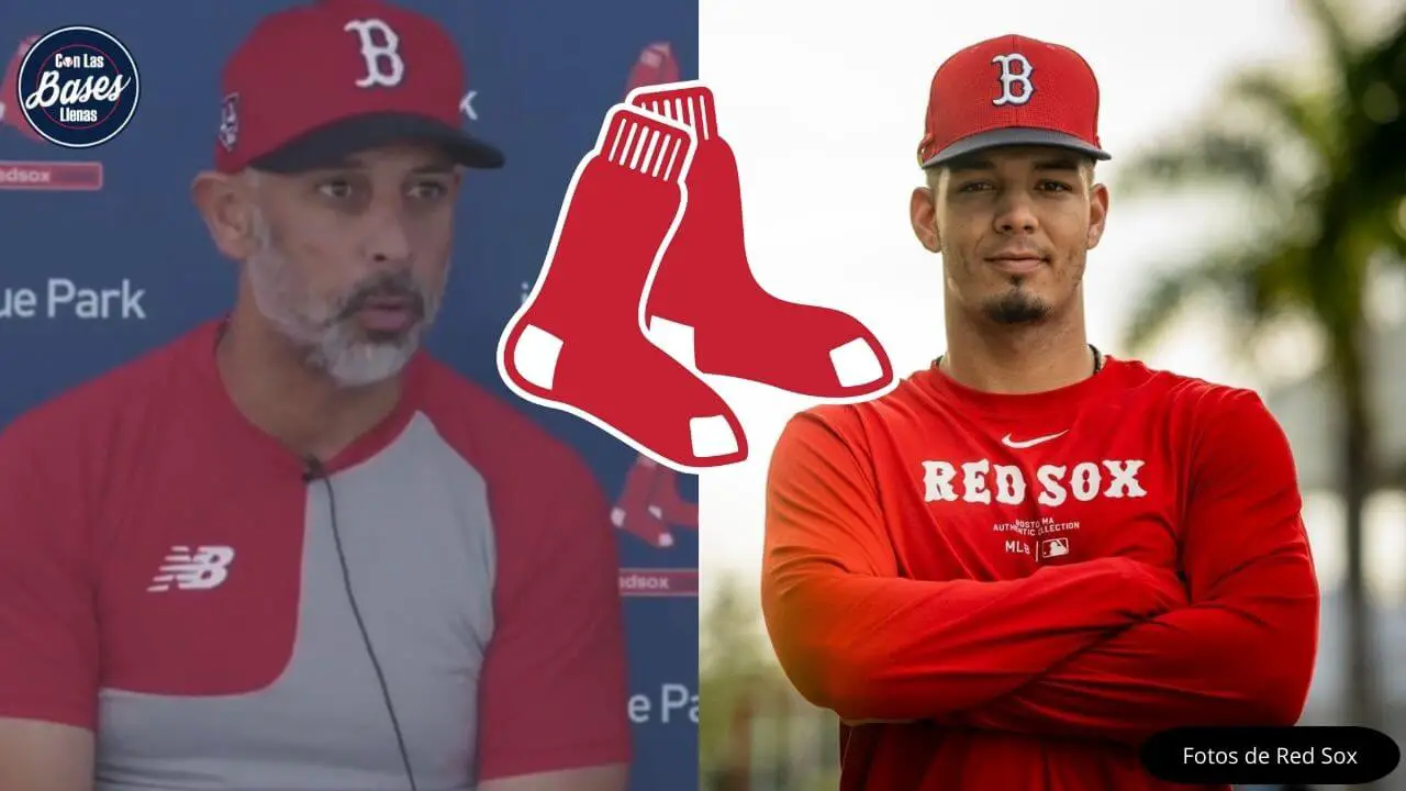 Alex Cora revela la fecha de debut de Vaughn Grissom con Red Sox