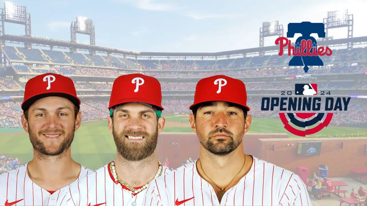 Phillies anuncian lineup de Opening Day 2024 vs Braves