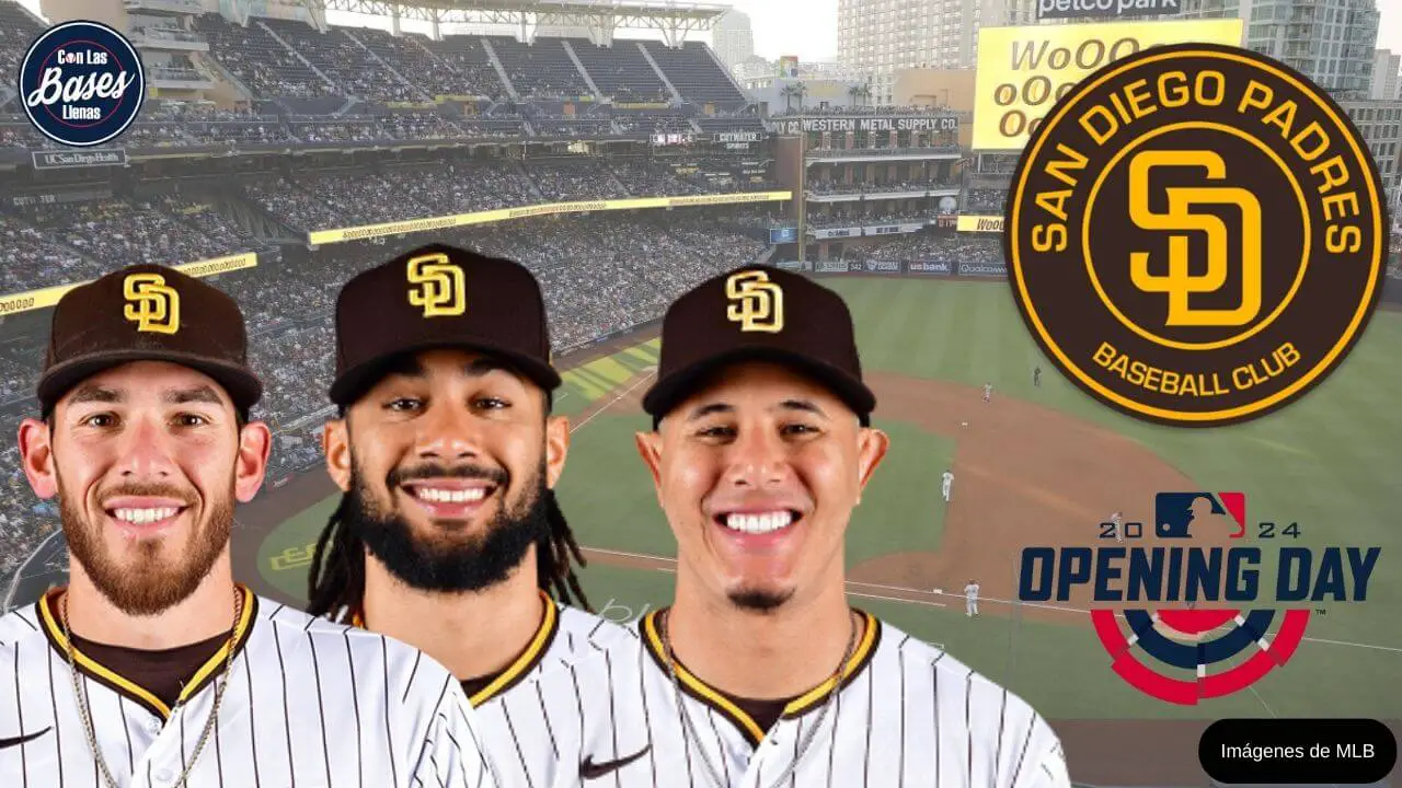 San Diego Padres confirma roster de Opening Day 2024 vs Giants