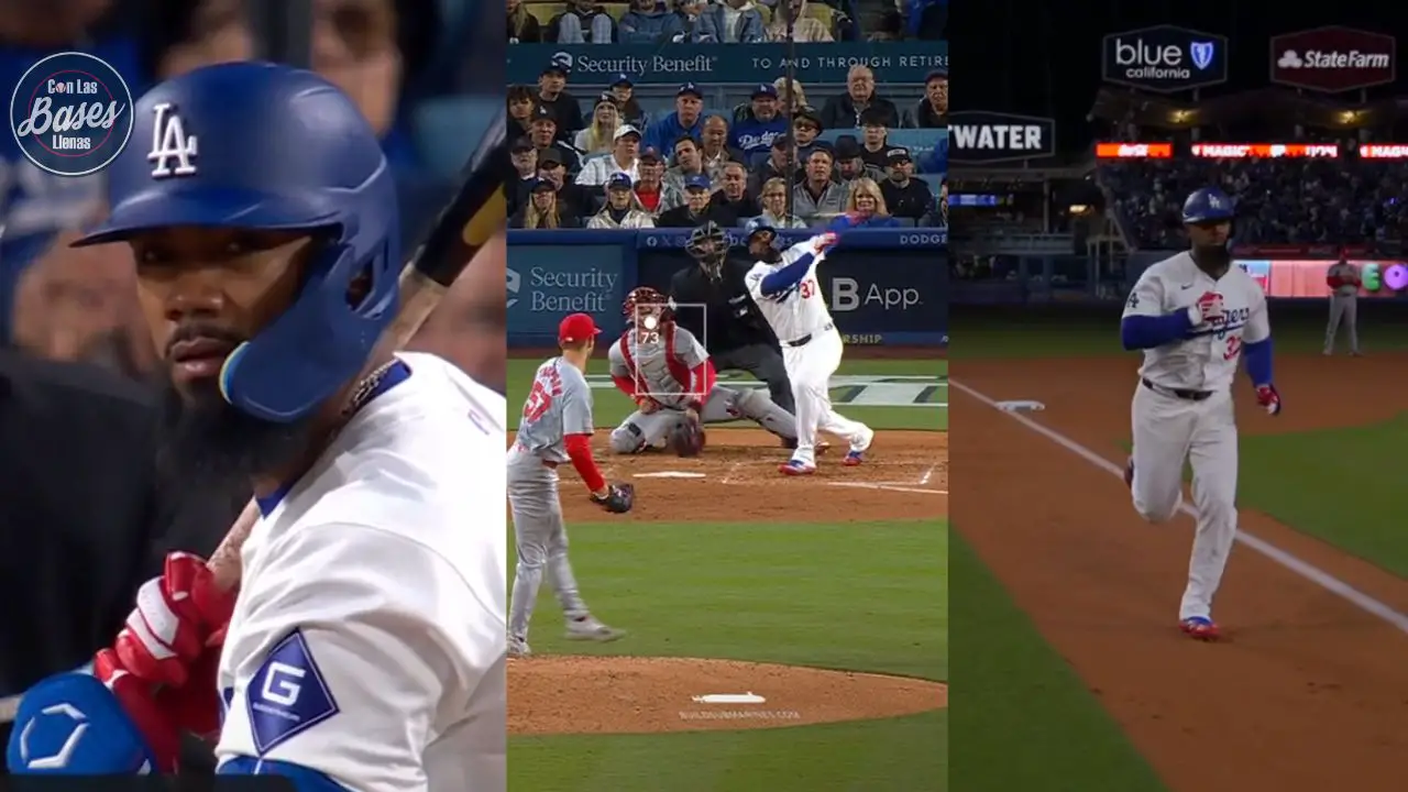 Teoscar Hernández tiene su primer juego multi-HR con Dodgers de Los Ángeles (VIDEO)