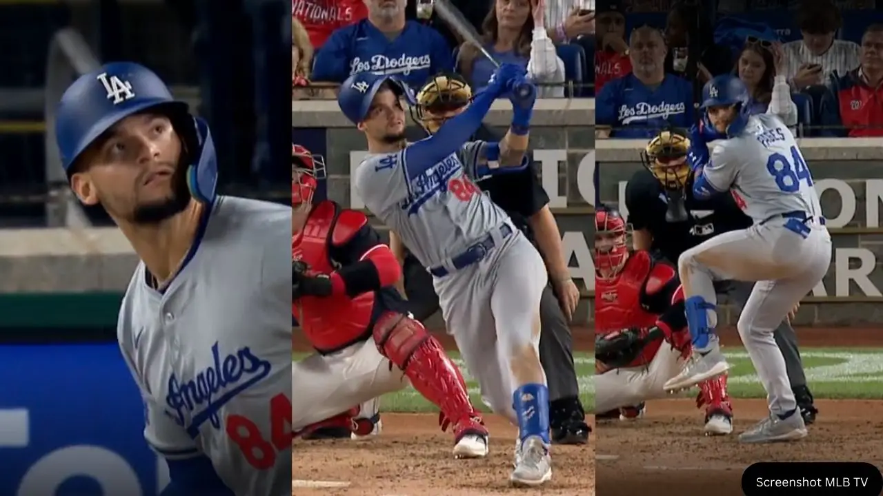 Andy Pages destroza la pelota con su segundo HR en MLB con los Dodgers