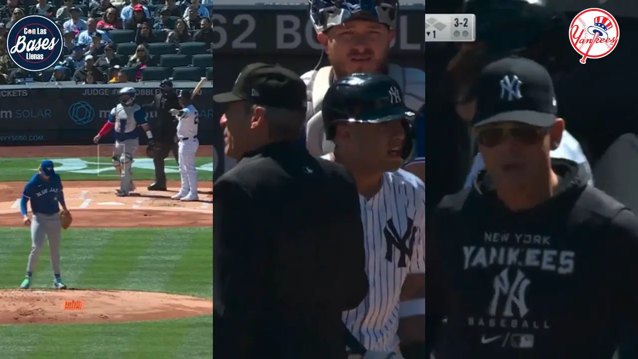 Yankees: Polémico K de Ángel Hernández a Gleyber (VIDEO)