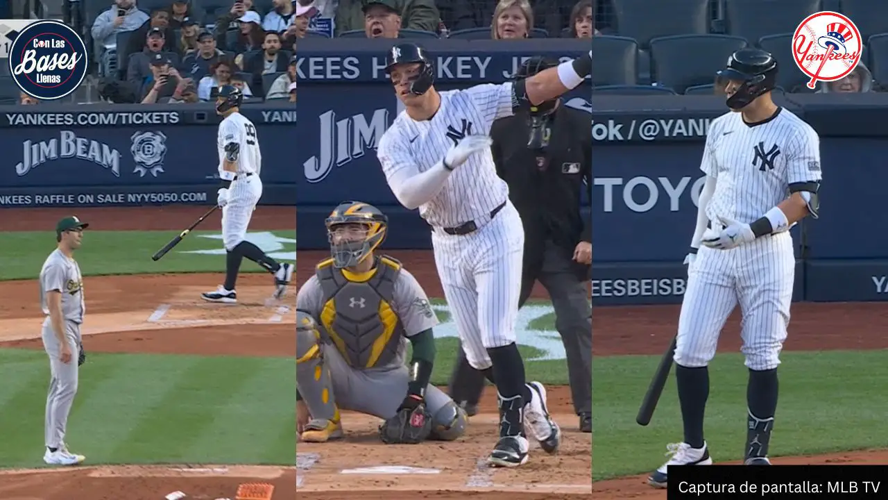 Yankees: Aaron Judge da HR después de ser ponchado (VIDEO)