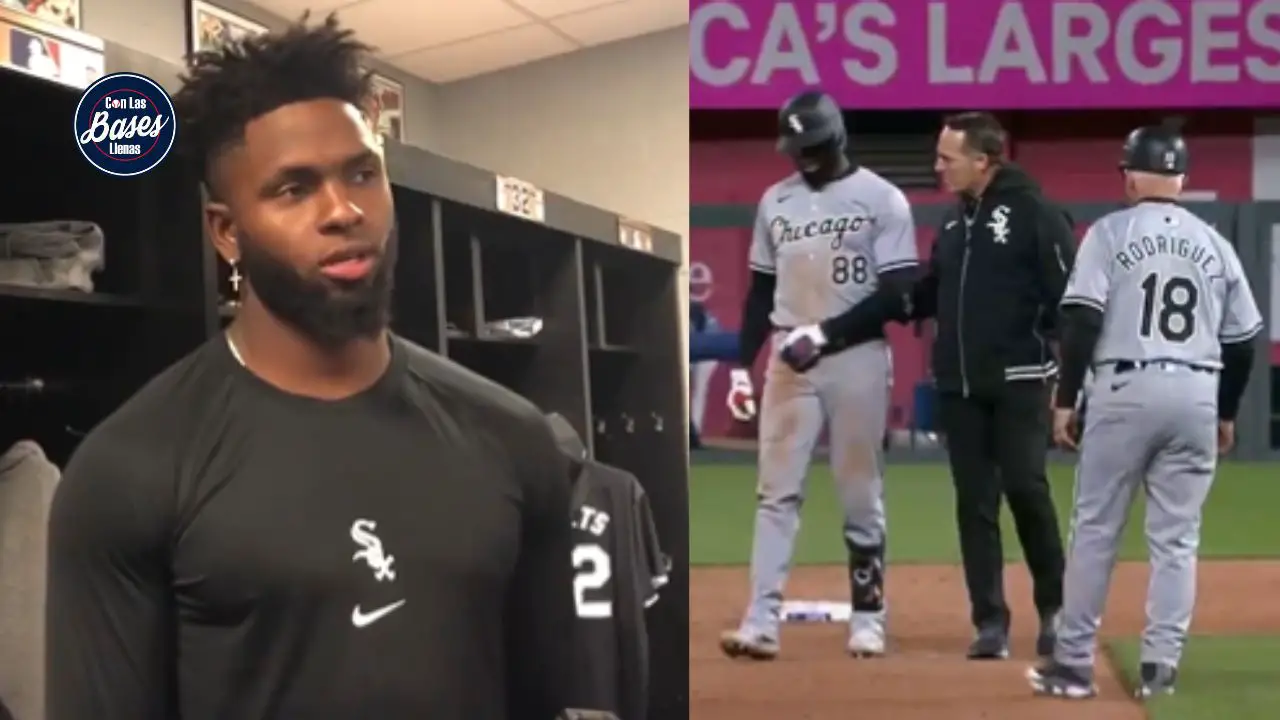Luis Robert Jr. habla sobre su nueva lesión en MLB (VIDEO)