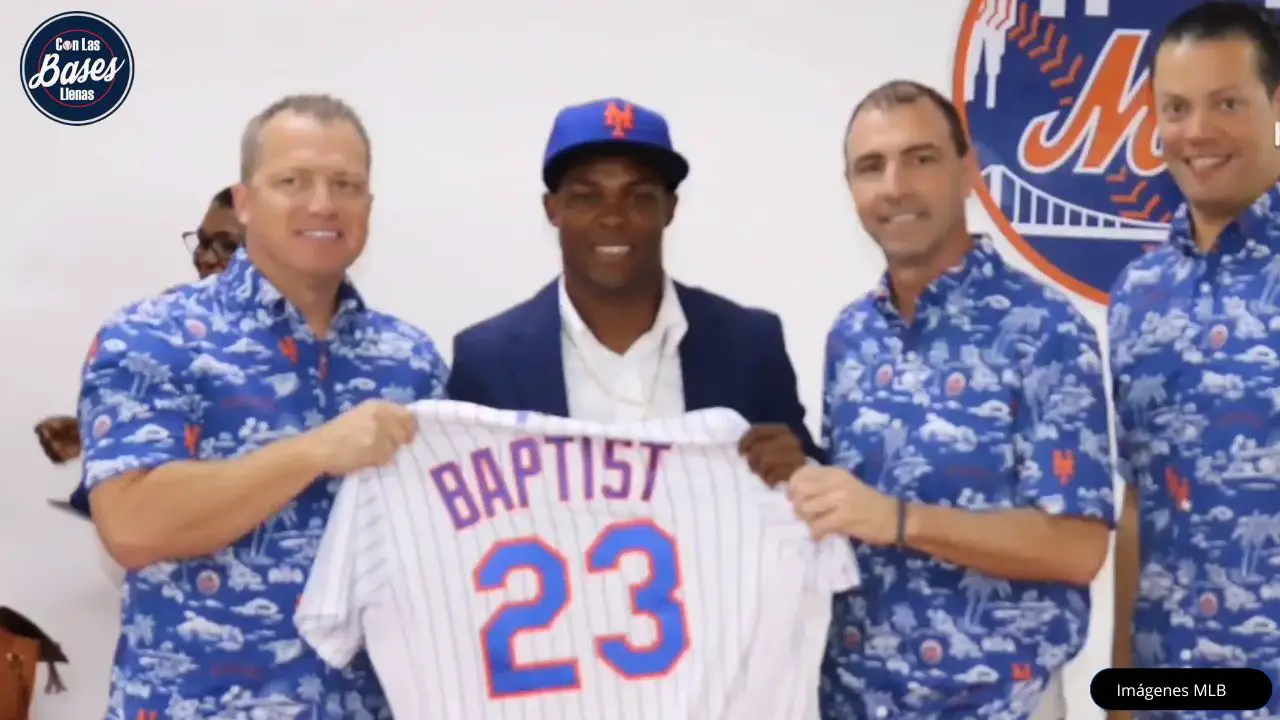 Anthony Baptist fue firmado por los Mets en 2023.