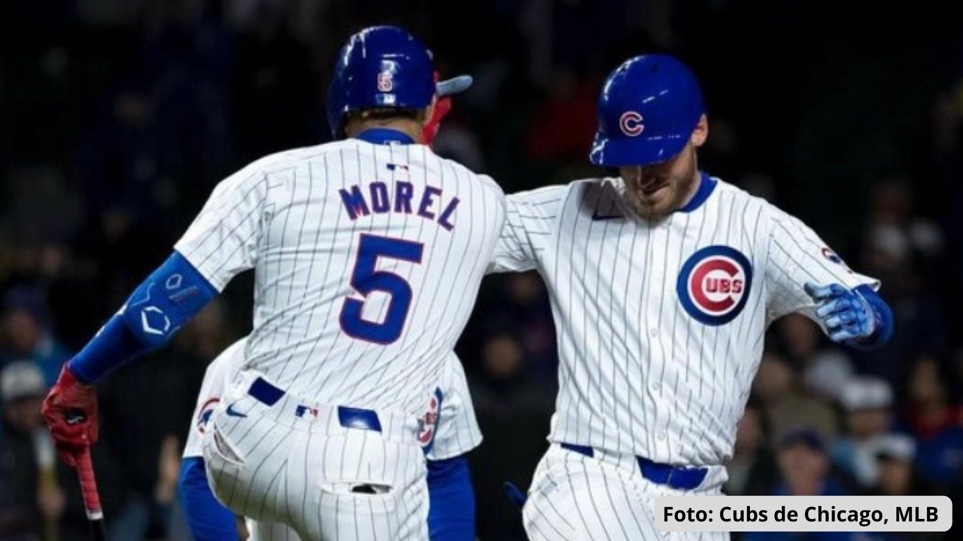 Foto: Cubs de Chicago / Christopher Morel pega su primer grand slam en MLB