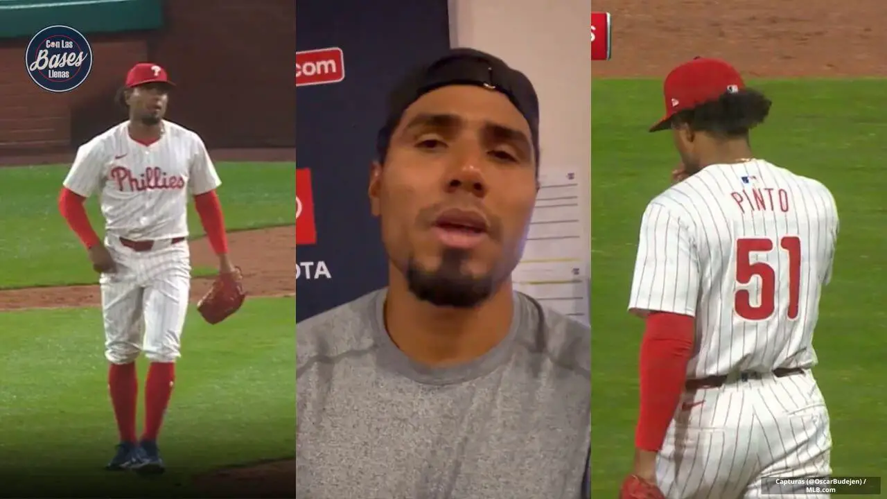 El "accidentado" regreso de Ricardo Pinto a MLB que se hizo viral