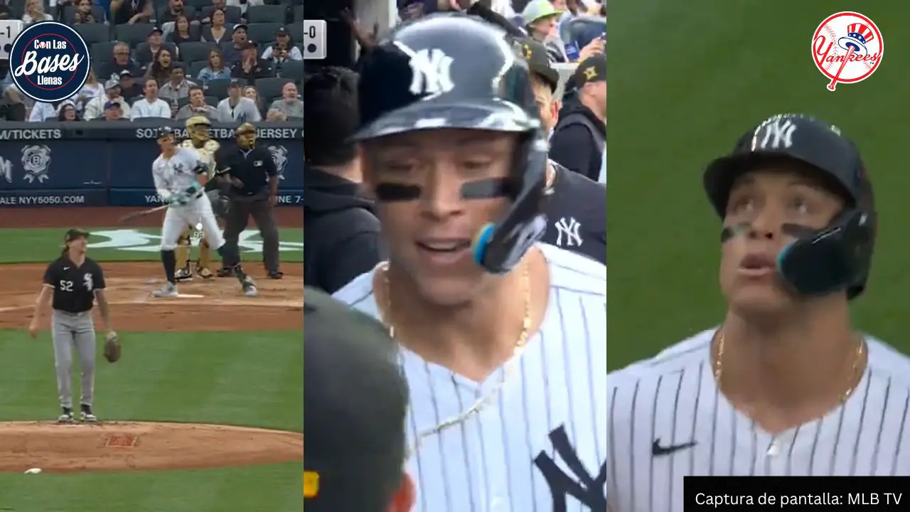 Cuadrangular de Aaron Judge con los Yankees de Nueva York en juego vs White Sox