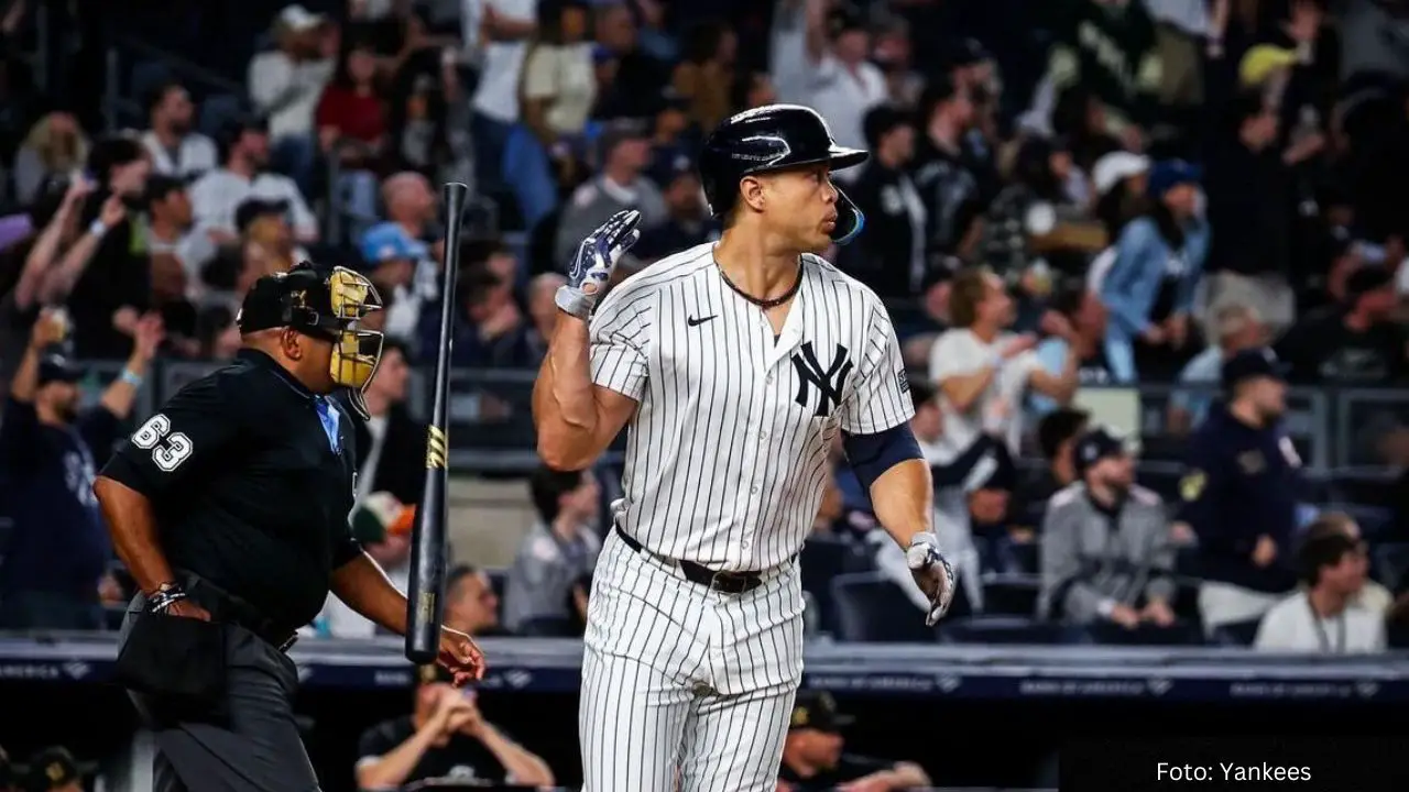 Home Run de Giancarlo Stanton con los Yankees de Nueva York